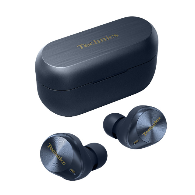 Unverwechselbarer Sound und zeitloser Stil: Die preisgekrönten EAH-AZ80 True Wireless Earbuds von Technics jetzt in Midnight Blue See more